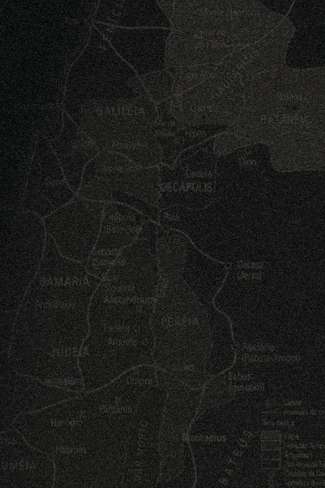 Textura de mapa bíblico do material de apresentação da mentoria